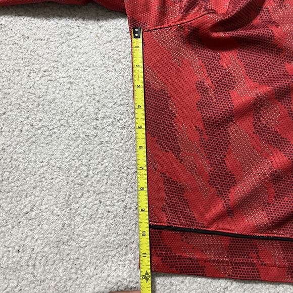 Nike Basketball Shorts Mens L Red Lebron James Geometric Training Drawstring - Picture 14 of 14